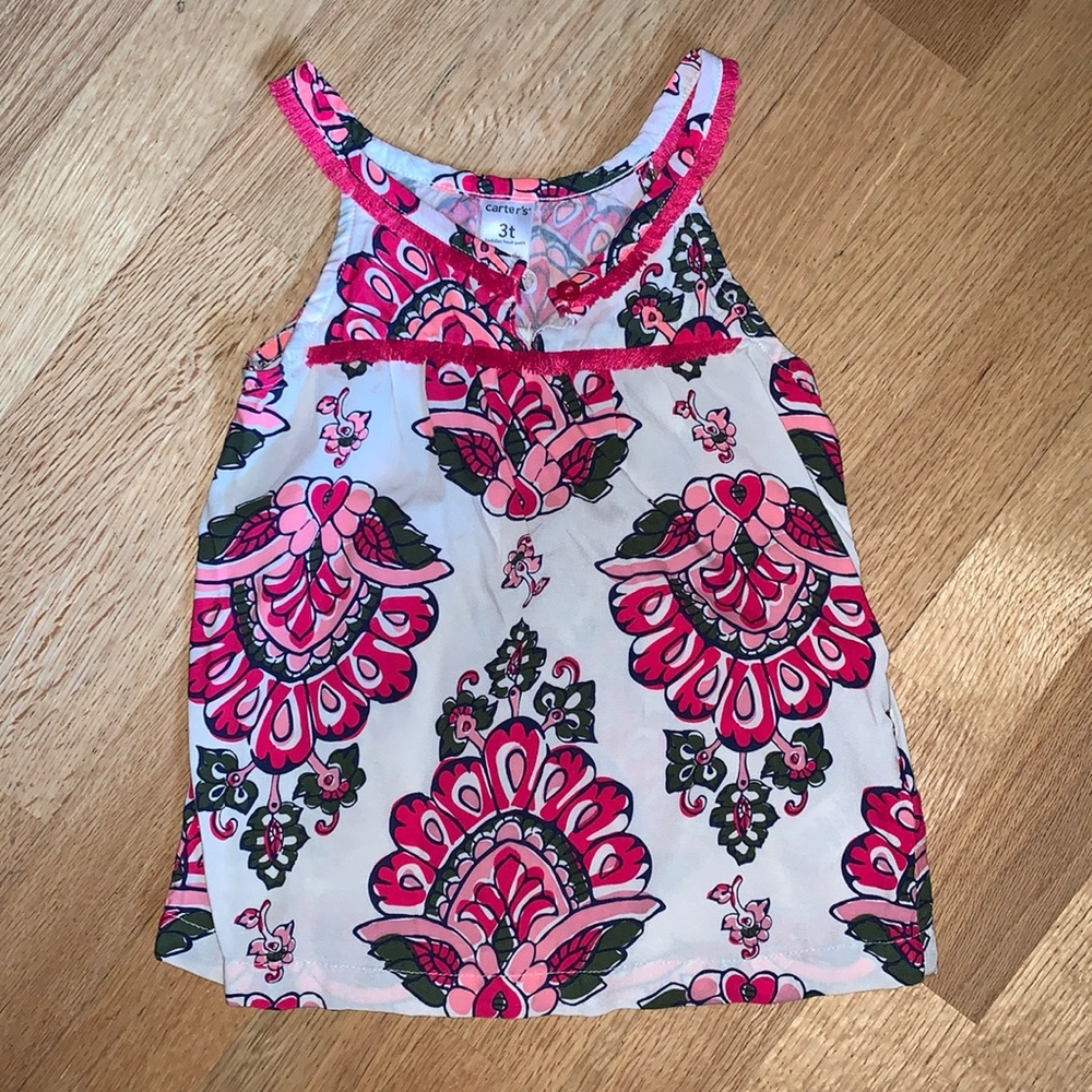 Carter’s printed tank